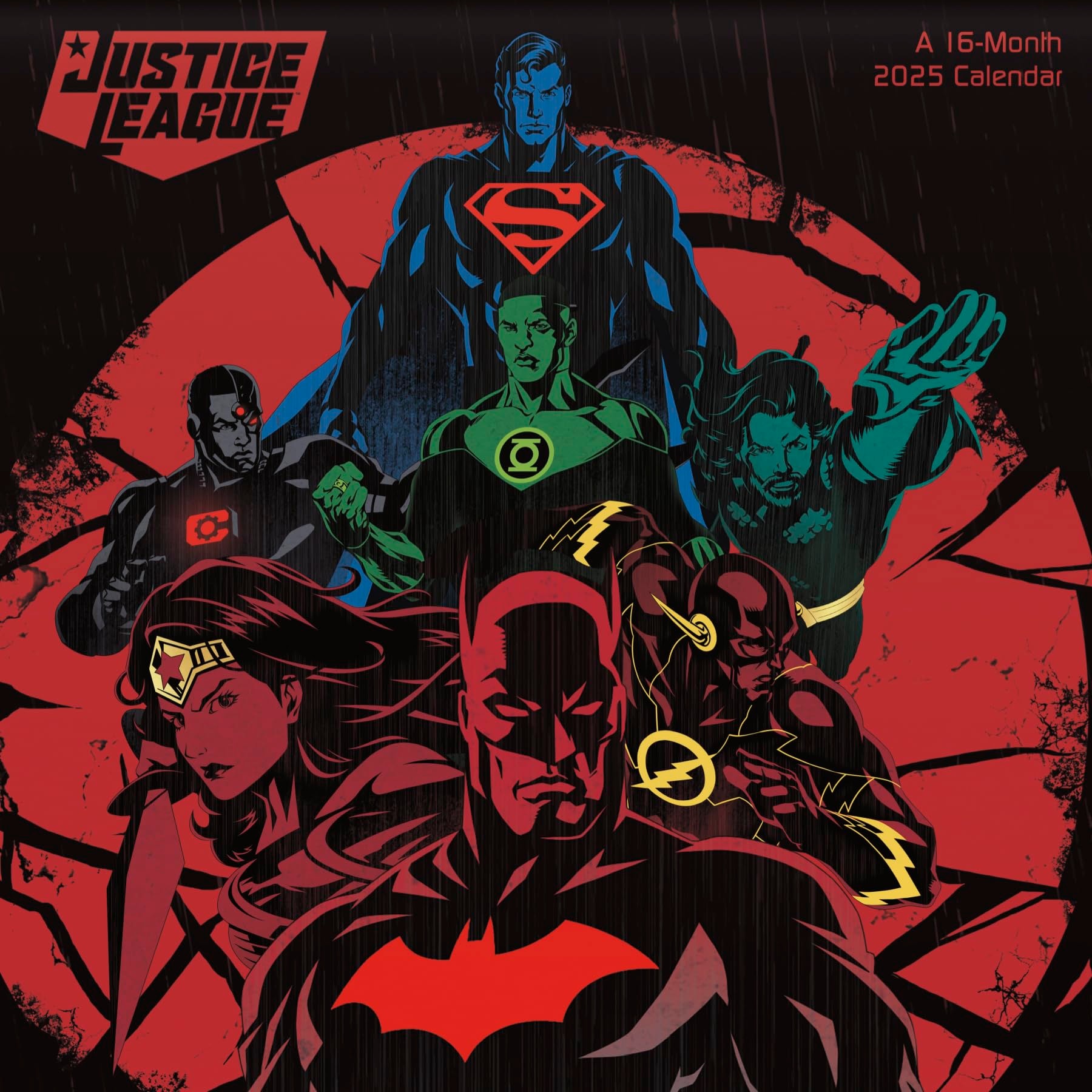 2025 DC Comics The Justice League (Classic) Wall Calendar