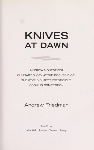 Knives at dawn