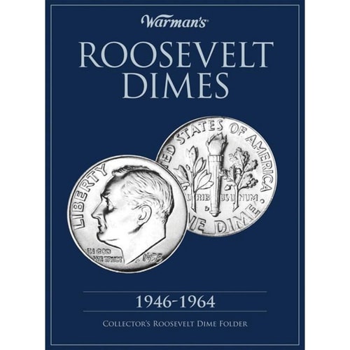 Roosevelt Dime 1946-1964 Collector's Folder