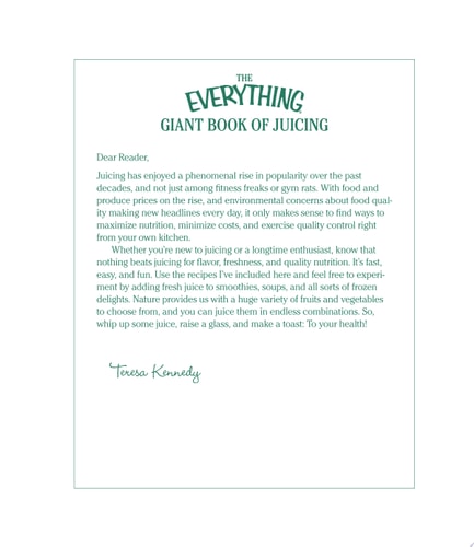 The Everything Giant Book of Juicing
