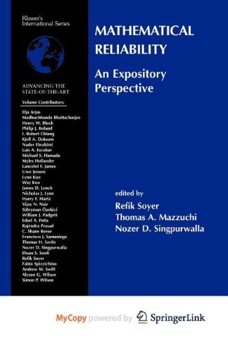 Mathematical Reliability: An Expository Perspective