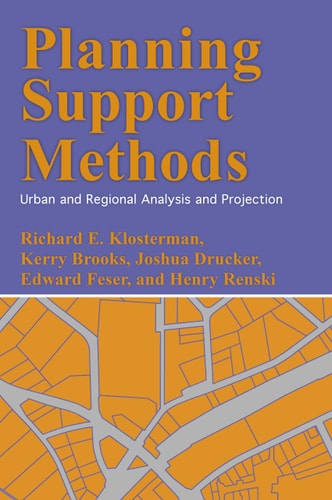 Planning Support Methods Urban and Regional Analysis and Projection
