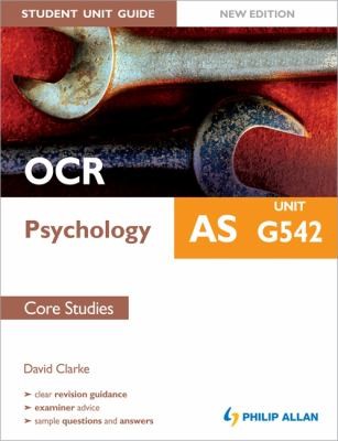 OCR As Psychology Student Unit Guide