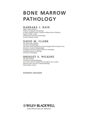 Bone Marrow Pathology