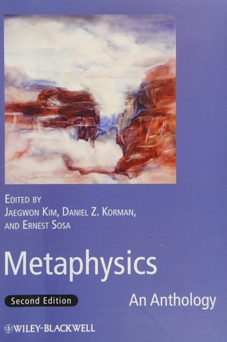 Metaphysics An Anthology