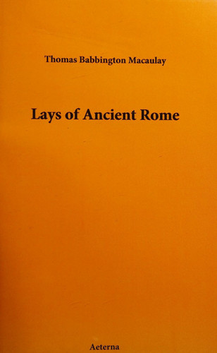 Lays of Ancient Rome
