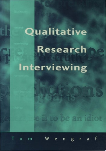 Qualitative Research Interviewing Biographic Narrative and Semi-Structured Methods