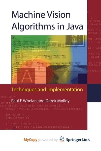 Machine Vision Algorithms in Java Techniques and Implementation