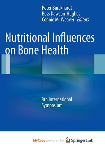 Nutritional Influences on Bone Health: 8th International Symposium