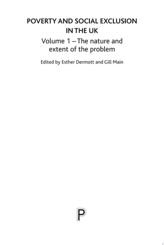 Poverty and Social Exclusion in the UK.