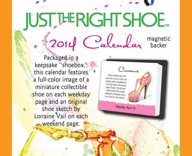Just the Right Shoe 2014 Mini Day-to-Day Calendar