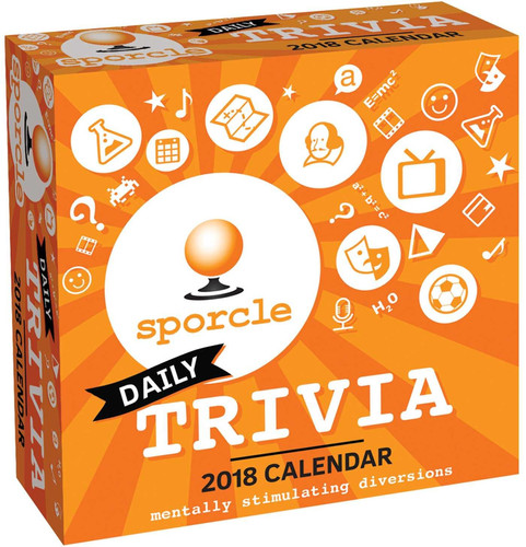 Sporcle 2018 Day-to-Day Calendar
