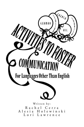 Activities to Foster Communication For Languages Other Than English