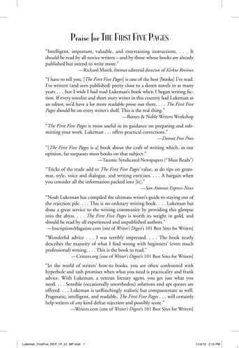 The First Five Pages