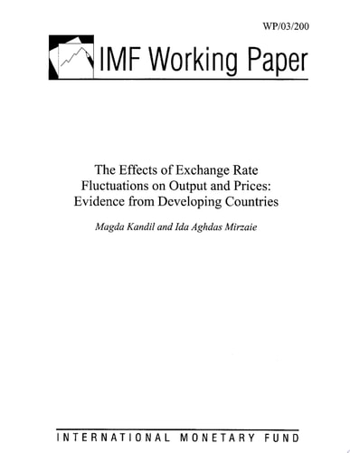 The Effects of Exchange Rate Fluctuationson Output and Prices Evidence From Developing Countries