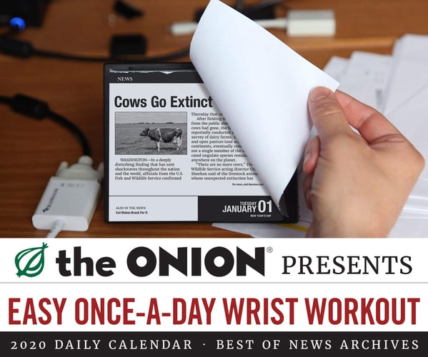 The Onion 2020 Daily Calendar