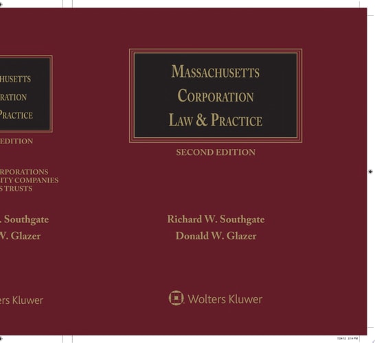 Massachusetts Corporation Law & Practice