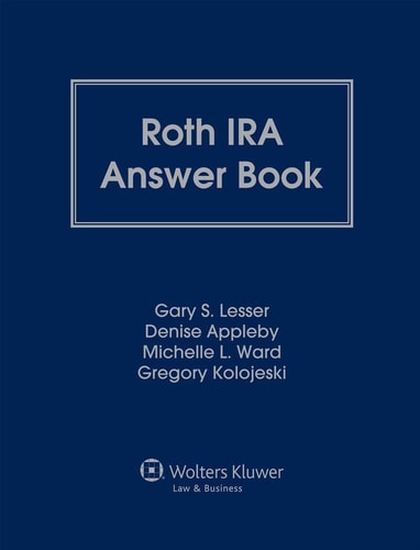 Roth IRA Answer Book, Through 2016 Supplement