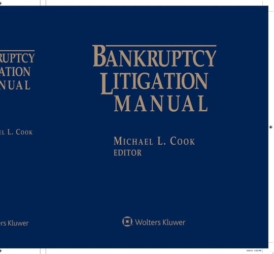 Bankruptcy Litigation Manual