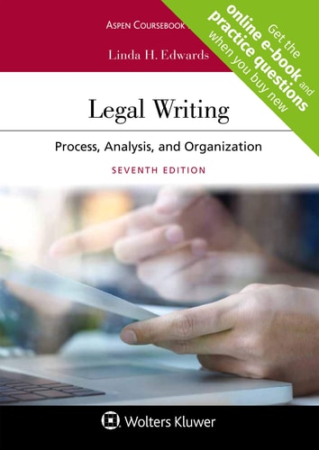 Legal Writing Process, Analysis, and Organization (Looseleaf)