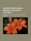 United State Naval Medical Bulletin