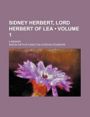 Le Sidney Herbert, Lord Herbert Of