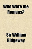 Who Were the Romans?