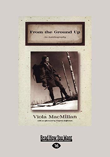 From the Ground Up An Autobiography (Large Print 16pt)