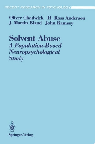 Solvent Abuse A Population-Based Neuropsychological Study