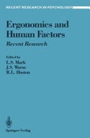 Ergonomics and Human Factors Recent Research