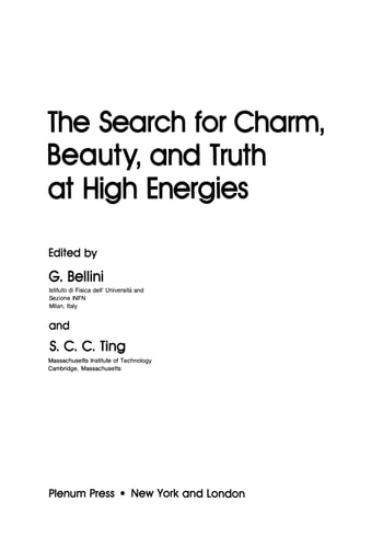 The Search for Charm, Beauty, and Truth at High Energies