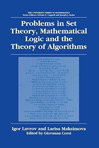 Problems in Set Theory, Mathematical Logic and the Theory of Algorithms
