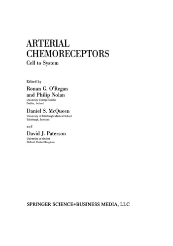 Arterial Chemoreceptors Cell to System