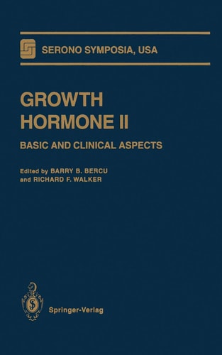 Growth Hormone II Basic and Clinical Aspects
