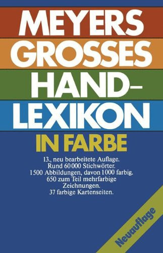 Meyers Grosses Handlexikon In Farbe