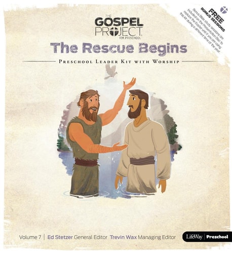 The Gospel Project for Preschool: Preschool Leader Kit with Worship - Volume 7: The Rescue Begins