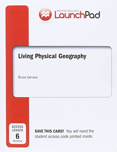 LaunchPad for Gervais' Living Physical Geography (Six Month Access)