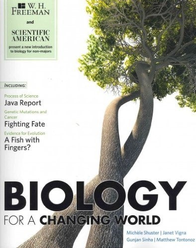 Scientific American Biology for a Changing World With Core Physiology + Study Guide + Bioportal Access Card