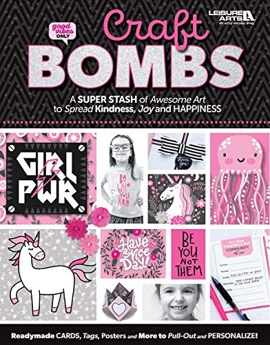 Leisure Arts Craft Bombs Bk