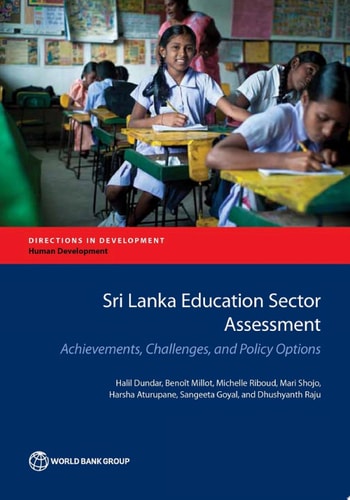 Sri Lanka Education Sector Assessment Achievements, Challenges, and Policy Options