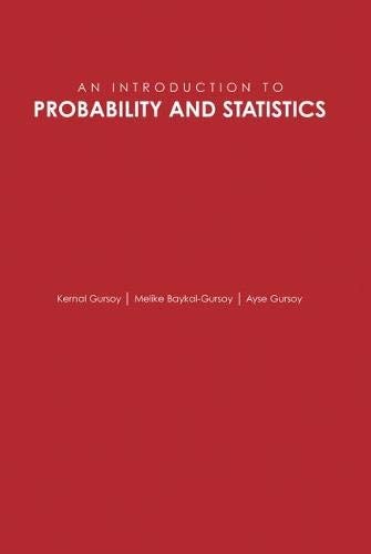 An Introduction to Probability and Statistics
