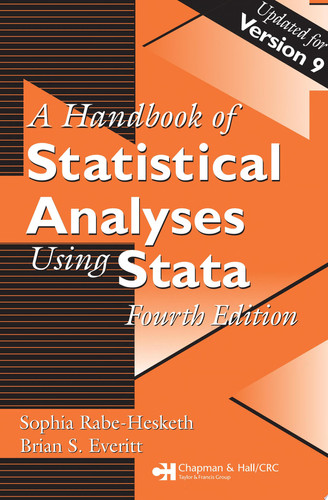 Handbook of statistical analyses using Stata