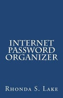Internet Password Organizer