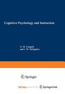 Cognitive Psychology and Instruction