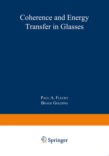 Coherence and Energy Transfer in Glasses