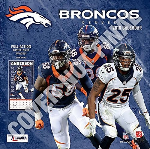 Denver Broncos 2019 Calendar