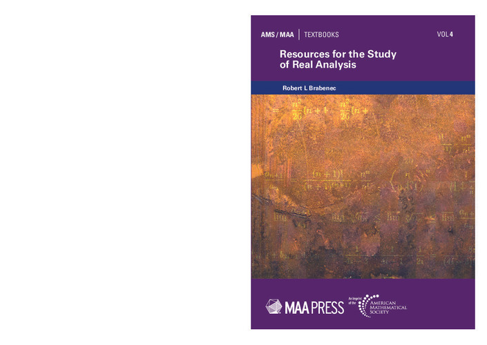 Resources For The Study of Real Analysis