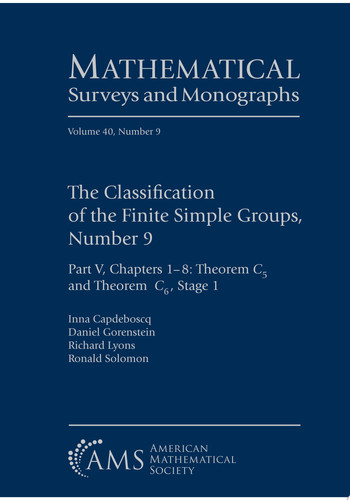 The Classification of the Finite Simple Groups, Number 9 Part V, Chapters 1-8: Theorem $C_5$ and Theorem $C_6$, Stage 1