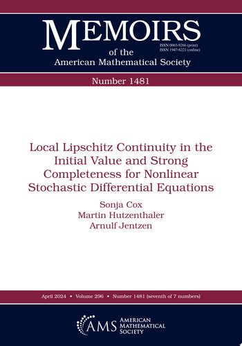 Local Lipschitz Continuity in the Initial Value and Strong Completeness for Nonlinear Stochastic Differential Equations