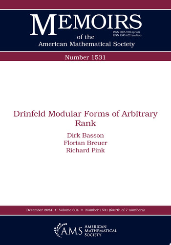 Drinfeld Modular Forms of Arbitrary Rank